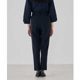 【洗える/ストレッチ/セットアップ対応】ダブルクロステーパードパンツ | a.v.v【WOMEN】 | 詳細画像35