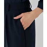 【洗える/ストレッチ/セットアップ対応】ダブルクロステーパードパンツ | a.v.v【WOMEN】 | 詳細画像37