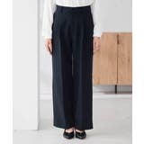 【洗える/ストレッチ/セットアップ対応】ダブルクロスワイドパンツ | a.v.v【WOMEN】 | 詳細画像10 