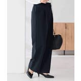 【洗える/ストレッチ/セットアップ対応】ダブルクロスワイドパンツ | a.v.v【WOMEN】 | 詳細画像22 