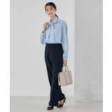 【洗える/ストレッチ/セットアップ対応】ダブルクロスストレートパンツ | a.v.v【WOMEN】 | 詳細画像14