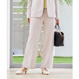 【洗える/ストレッチ/セットアップ対応】ダブルクロスストレートパンツ | a.v.v【WOMEN】 | 詳細画像16