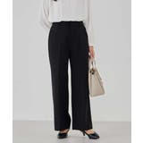 【洗える/ストレッチ/セットアップ対応】ダブルクロスストレートパンツ | a.v.v【WOMEN】 | 詳細画像29