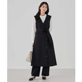 【洗える/ストレッチ/セットアップ対応】ダブルクロスストレートパンツ | a.v.v【WOMEN】 | 詳細画像34