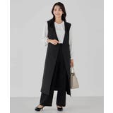 【洗える/ストレッチ/セットアップ対応】ダブルクロスストレートパンツ | a.v.v【WOMEN】 | 詳細画像38