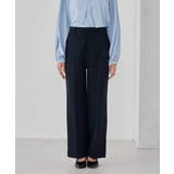 【洗える/ストレッチ/セットアップ対応】ダブルクロスストレートパンツ | a.v.v【WOMEN】 | 詳細画像45