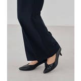 【洗える/ストレッチ/セットアップ対応】ダブルクロスストレートパンツ | a.v.v【WOMEN】 | 詳細画像5