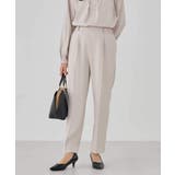 サテンテーパードパンツ【洗える/速乾/毛玉になりにくい/イージーケア】 | a.v.v【WOMEN】 | 詳細画像26 