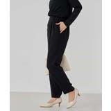 サテンテーパードパンツ【洗える/速乾/毛玉になりにくい/イージーケア】 | a.v.v【WOMEN】 | 詳細画像31 