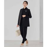 サテンテーパードパンツ【洗える/速乾/毛玉になりにくい/イージーケア】 | a.v.v【WOMEN】 | 詳細画像34 