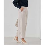 サテンワイドクロップドパンツ【洗える/速乾/毛玉になりにくい/イージーケア】 | a.v.v【WOMEN】 | 詳細画像14 