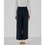 サテンワイドクロップドパンツ【洗える/速乾/毛玉になりにくい/イージーケア】 | a.v.v【WOMEN】 | 詳細画像23 