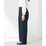 【洗える/ストレッチ/UVカット】麻調ワイドストレートパンツ | a.v.v【WOMEN】 | 詳細画像25 