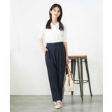 サマーストレッチワイドパンツ | a.v.v【WOMEN】 | 詳細画像6