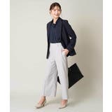 【洗える UVカット 接触冷感】オックスストレッチクロップドワイドパンツ【Ref… | a.v.v【WOMEN】 | 詳細画像17 