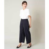 【洗える UVカット 接触冷感】オックスストレッチクロップドワイドパンツ【Ref… | a.v.v【WOMEN】 | 詳細画像5 