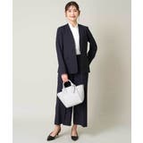 【洗える UVカット 接触冷感】オックスストレッチクロップドワイドパンツ【Ref… | a.v.v【WOMEN】 | 詳細画像9 