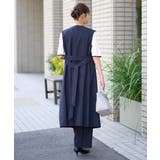 【洗える/UVカット/接触冷感】オックスストレッチワイドパンツ【Reflax】 | a.v.v【WOMEN】 | 詳細画像18 