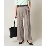 【洗える/UVカット/接触冷感】オックスストレッチワイドパンツ【Reflax】 | a.v.v【WOMEN】 | 詳細画像19 