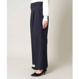 【洗える/UVカット/接触冷感】オックスストレッチワイドパンツ【Reflax】 | a.v.v【WOMEN】 | 詳細画像2 