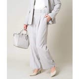 【洗える/UVカット/接触冷感】オックスストレッチワイドパンツ【Reflax】 | a.v.v【WOMEN】 | 詳細画像24 