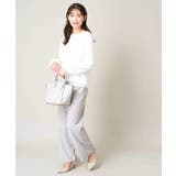 【洗える/UVカット/接触冷感】オックスストレッチワイドパンツ【Reflax】 | a.v.v【WOMEN】 | 詳細画像26 