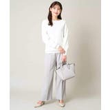 【洗える/UVカット/接触冷感】オックスストレッチワイドパンツ【Reflax】 | a.v.v【WOMEN】 | 詳細画像27 