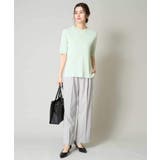 【洗える/UVカット/接触冷感】オックスストレッチワイドパンツ【Reflax】 | a.v.v【WOMEN】 | 詳細画像30 