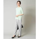 【洗える/UVカット/接触冷感】オックスストレッチワイドパンツ【Reflax】 | a.v.v【WOMEN】 | 詳細画像31 