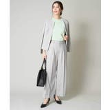 【洗える/UVカット/接触冷感】オックスストレッチワイドパンツ【Reflax】 | a.v.v【WOMEN】 | 詳細画像35 