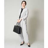 【洗える/UVカット/接触冷感】オックスストレッチワイドパンツ【Reflax】 | a.v.v【WOMEN】 | 詳細画像41 