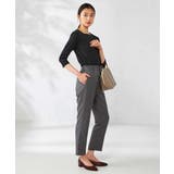 【洗える/イージーケア/吸水速乾/ストレッチ】梳毛調テーパードパンツ | a.v.v【WOMEN】 | 詳細画像12 