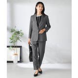 【洗える/イージーケア/吸水速乾/ストレッチ】梳毛調テーパードパンツ | a.v.v【WOMEN】 | 詳細画像18 