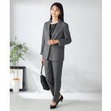 【洗える/イージーケア/吸水速乾/ストレッチ】梳毛調テーパードパンツ | a.v.v【WOMEN】 | 詳細画像19 