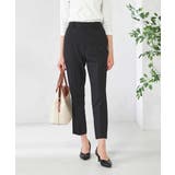 【洗える/イージーケア/吸水速乾/ストレッチ】梳毛調テーパードパンツ | a.v.v【WOMEN】 | 詳細画像28 