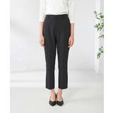 【洗える/イージーケア/吸水速乾/ストレッチ】梳毛調テーパードパンツ | a.v.v【WOMEN】 | 詳細画像36 