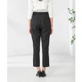 【洗える/イージーケア/吸水速乾/ストレッチ】梳毛調テーパードパンツ | a.v.v【WOMEN】 | 詳細画像38 