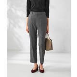 【洗える/イージーケア/吸水速乾/ストレッチ】梳毛調テーパードパンツ | a.v.v【WOMEN】 | 詳細画像9 