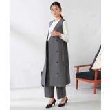 【洗える/イージーケア/吸水速乾/ストレッチ】梳毛調ストレートパンツ | a.v.v【WOMEN】 | 詳細画像11 