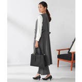 【洗える/イージーケア/吸水速乾/ストレッチ】梳毛調ストレートパンツ | a.v.v【WOMEN】 | 詳細画像13 