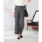 【洗える/イージーケア/吸水速乾/ストレッチ】梳毛調ストレートパンツ | a.v.v【WOMEN】 | 詳細画像2 