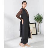 【洗える/イージーケア/吸水速乾/ストレッチ】梳毛調ストレートパンツ | a.v.v【WOMEN】 | 詳細画像25 