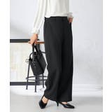 【洗える/イージーケア/吸水速乾/ストレッチ】梳毛調ストレートパンツ | a.v.v【WOMEN】 | 詳細画像32 