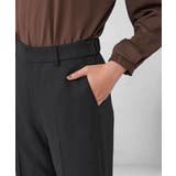 【洗える/イージーケア/吸水速乾/ストレッチ】梳毛調ストレートパンツ | a.v.v【WOMEN】 | 詳細画像43 