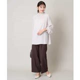 スカルノテックスストレートワイドパンツ | a.v.v【WOMEN】 | 詳細画像10