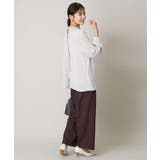 スカルノテックスストレートワイドパンツ | a.v.v【WOMEN】 | 詳細画像11