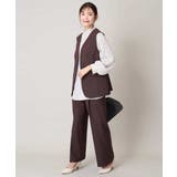 スカルノテックスストレートワイドパンツ | a.v.v【WOMEN】 | 詳細画像14