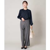 スカルノテックスストレートワイドパンツ | a.v.v【WOMEN】 | 詳細画像20