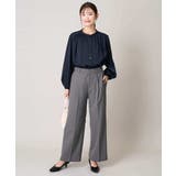 スカルノテックスストレートワイドパンツ | a.v.v【WOMEN】 | 詳細画像22