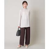 スカルノテックスストレートワイドパンツ | a.v.v【WOMEN】 | 詳細画像9